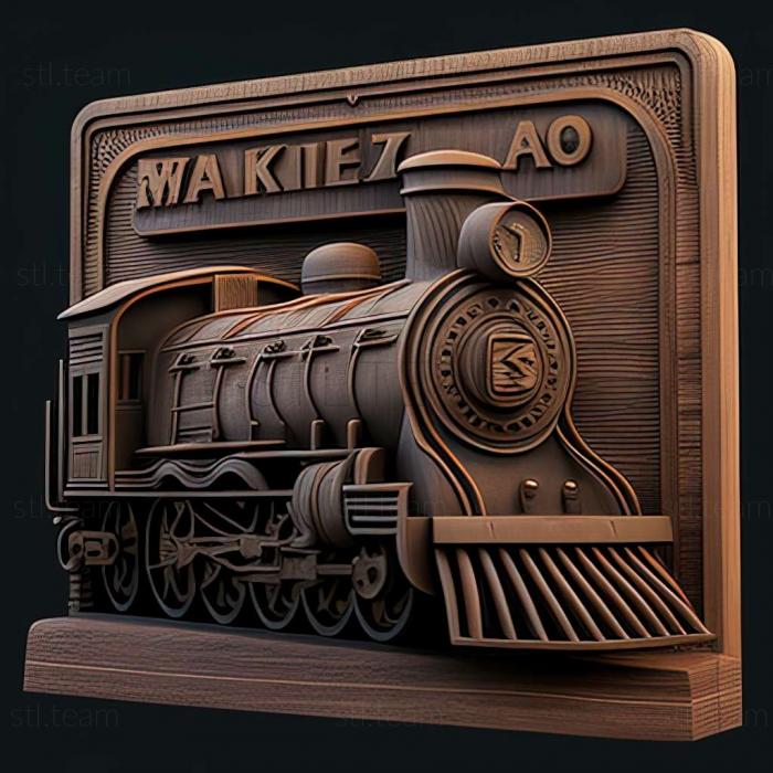3D model Trainz Railroad Simulator 2019 game (STL)